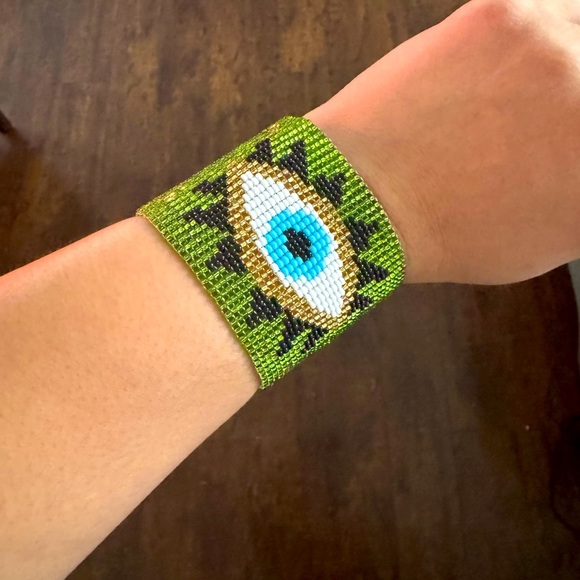 None Jewelry - New 🚨Hand made bracelet 🧿Eye